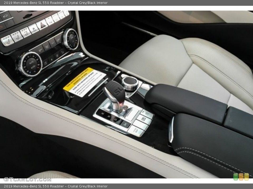 Crystal Grey/Black Interior Transmission for the 2019 Mercedes-Benz SL 550 Roadster #130370376