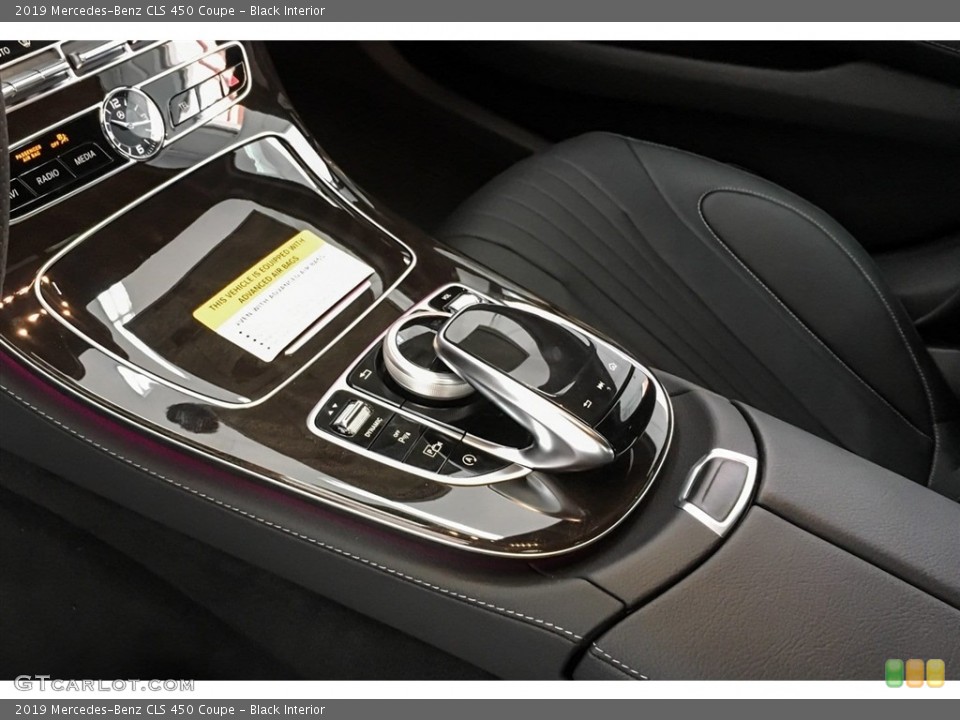 Black Interior Controls for the 2019 Mercedes-Benz CLS 450 Coupe #130371603