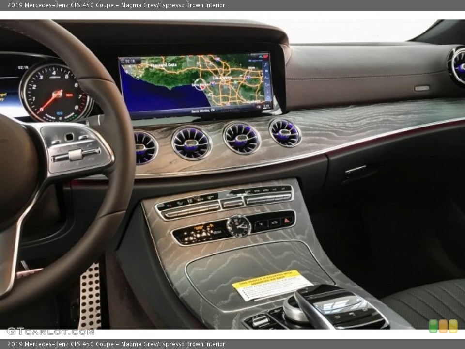 Magma Grey/Espresso Brown Interior Dashboard for the 2019 Mercedes-Benz CLS 450 Coupe #130371879