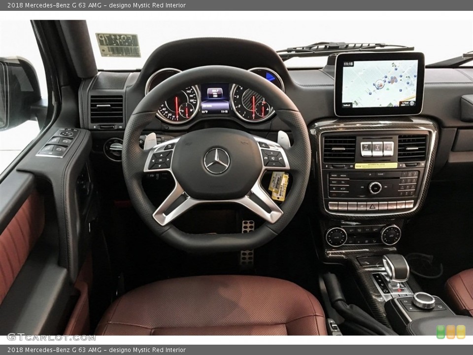 designo Mystic Red Interior Dashboard for the 2018 Mercedes-Benz G 63 AMG #130372437