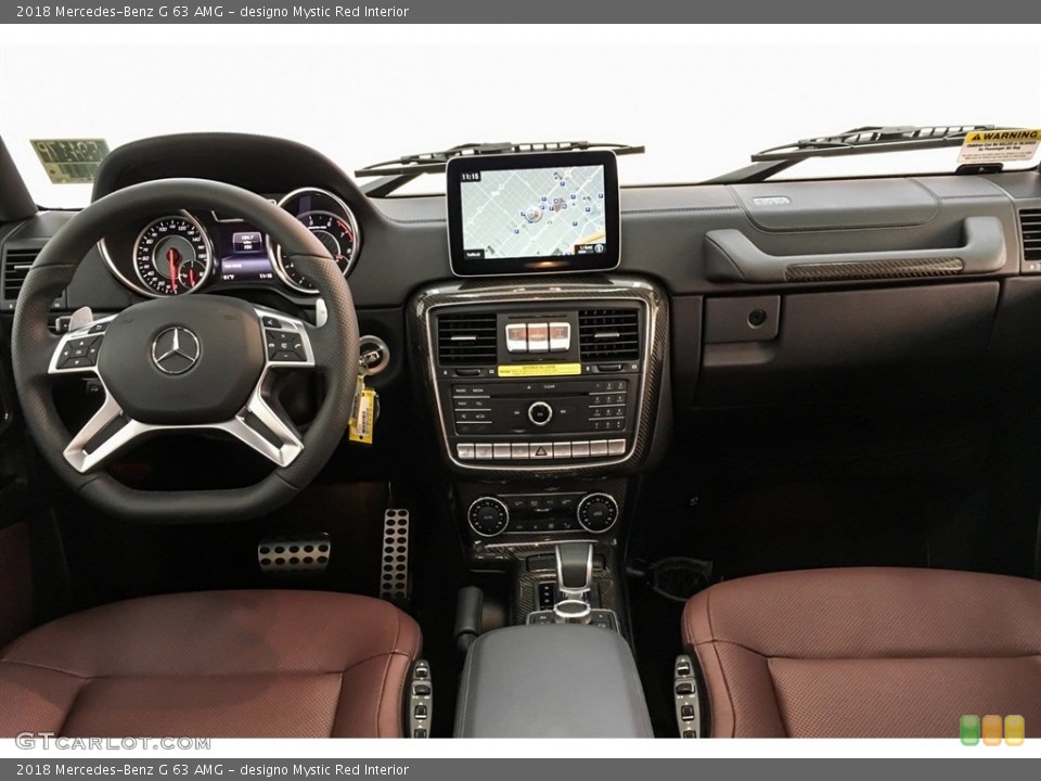 designo Mystic Red Interior Dashboard for the 2018 Mercedes-Benz G 63 AMG #130372785