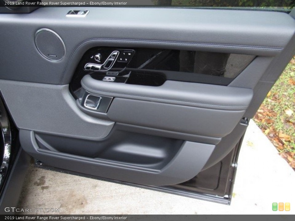 Ebony/Ebony Interior Door Panel for the 2019 Land Rover Range Rover Supercharged #130387904