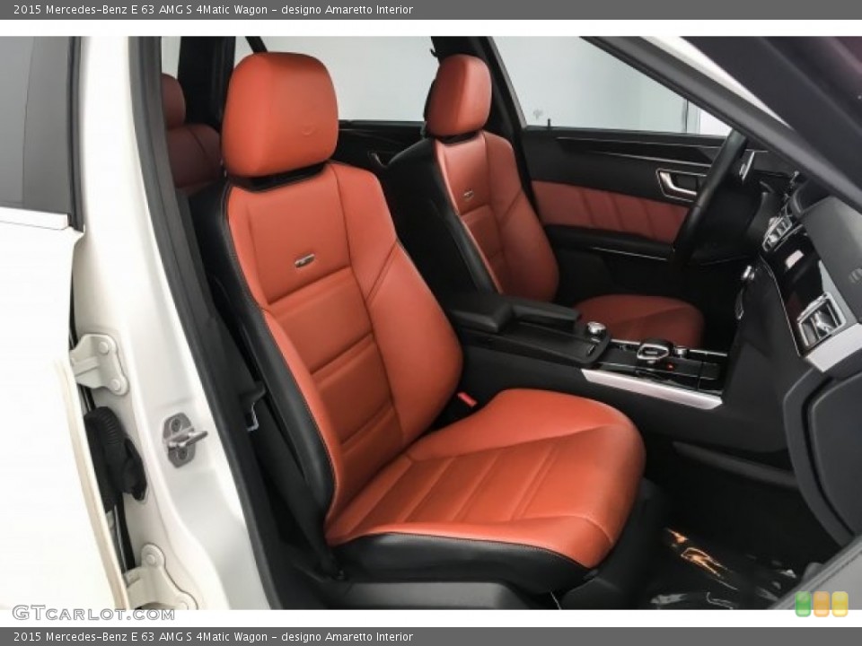 designo Amaretto Interior Front Seat for the 2015 Mercedes-Benz E 63 AMG S 4Matic Wagon #130388429