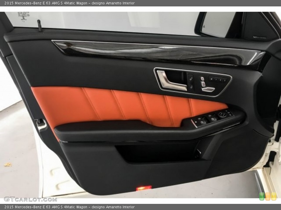 designo Amaretto Interior Door Panel for the 2015 Mercedes-Benz E 63 AMG S 4Matic Wagon #130388804