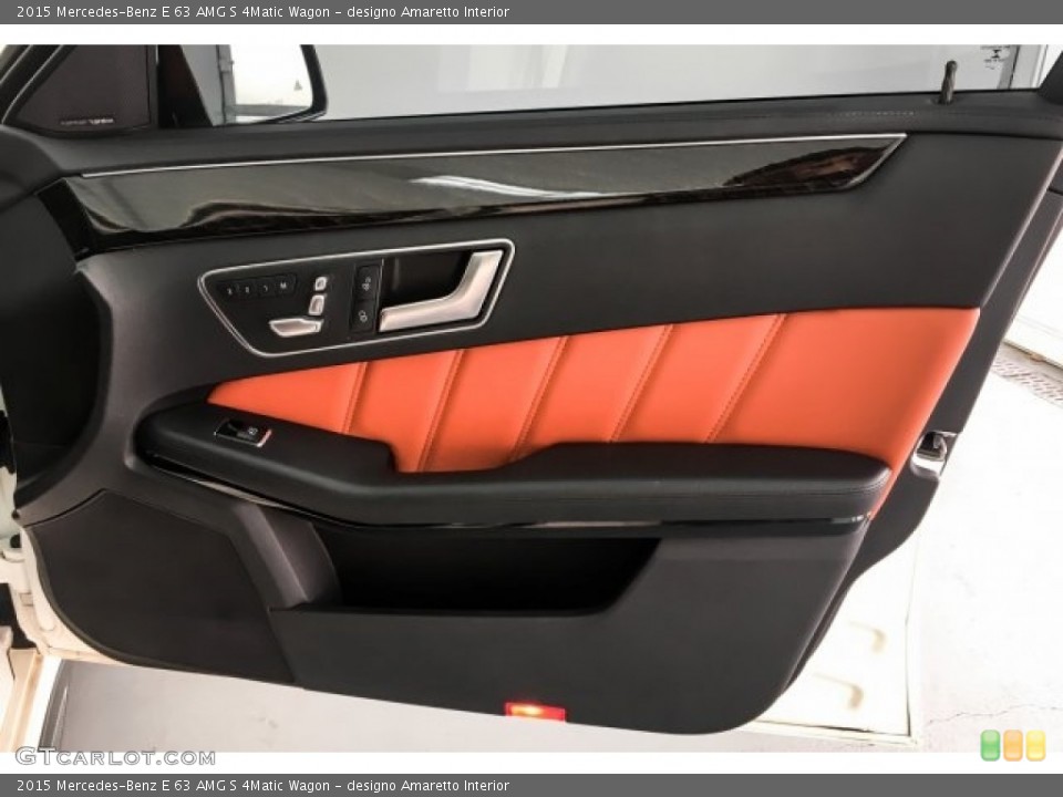 designo Amaretto Interior Door Panel for the 2015 Mercedes-Benz E 63 AMG S 4Matic Wagon #130388891
