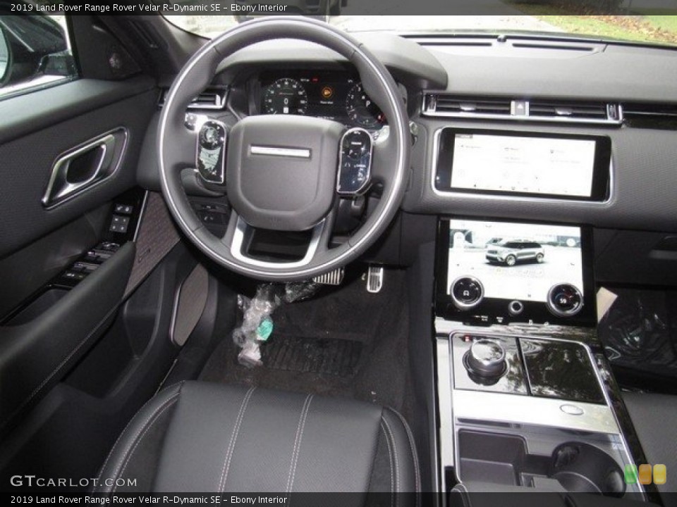 Ebony Interior Dashboard for the 2019 Land Rover Range Rover Velar R-Dynamic SE #130389650