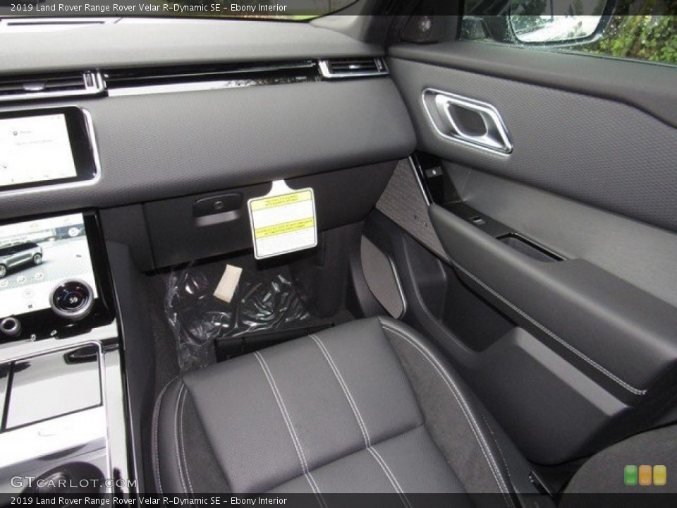 Ebony Interior Front Seat for the 2019 Land Rover Range Rover Velar R-Dynamic SE #130389668