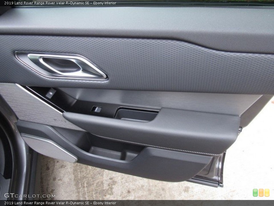 Ebony Interior Door Panel for the 2019 Land Rover Range Rover Velar R-Dynamic SE #130389762