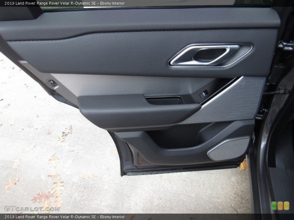 Ebony Interior Door Panel for the 2019 Land Rover Range Rover Velar R-Dynamic SE #130389797