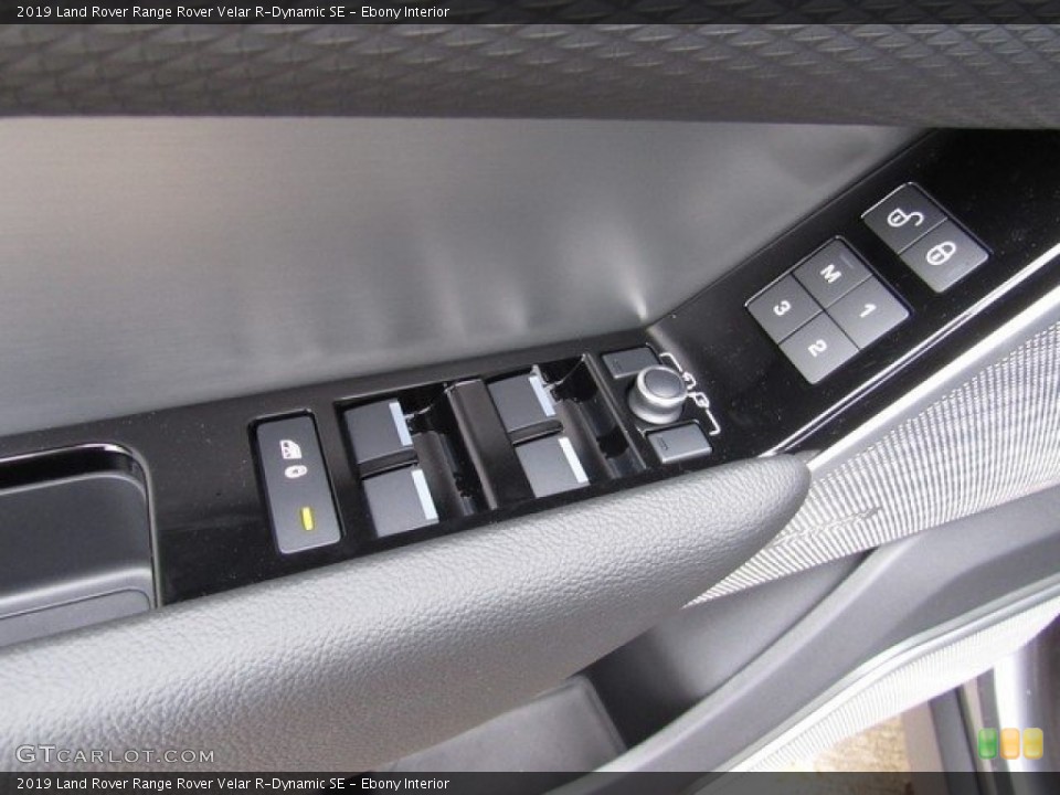 Ebony Interior Controls for the 2019 Land Rover Range Rover Velar R-Dynamic SE #130389833