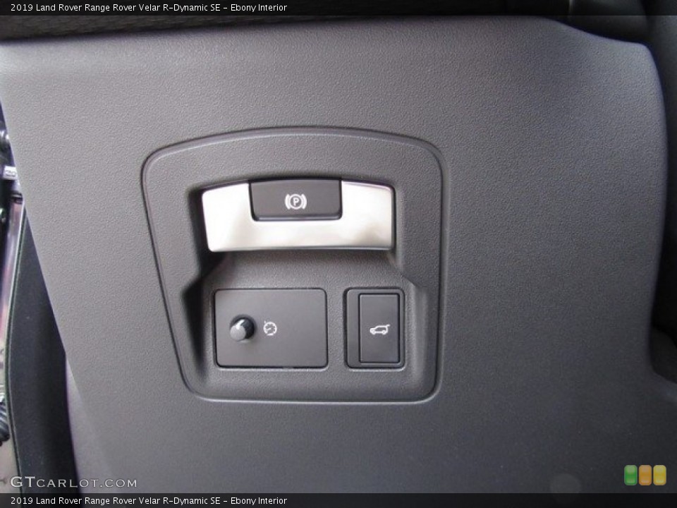Ebony Interior Controls for the 2019 Land Rover Range Rover Velar R-Dynamic SE #130389869