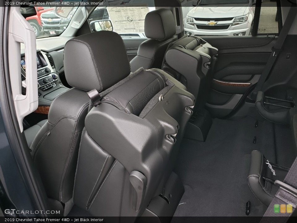 Jet Black Interior Rear Seat for the 2019 Chevrolet Tahoe Premier 4WD #130394060