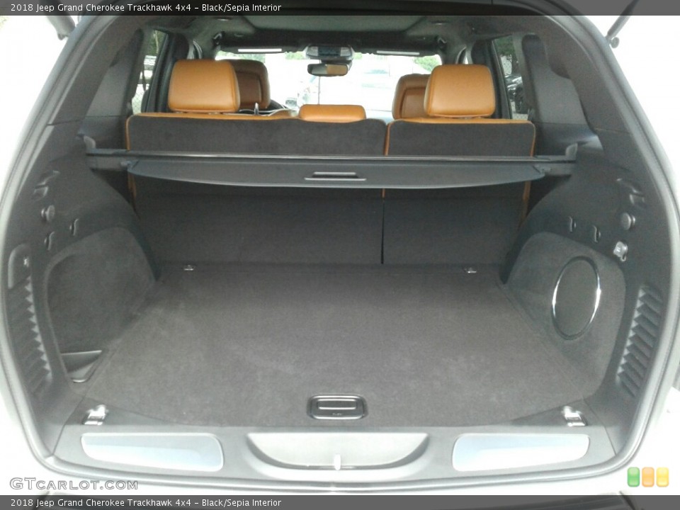 Black/Sepia Interior Trunk for the 2018 Jeep Grand Cherokee Trackhawk 4x4 #130404040