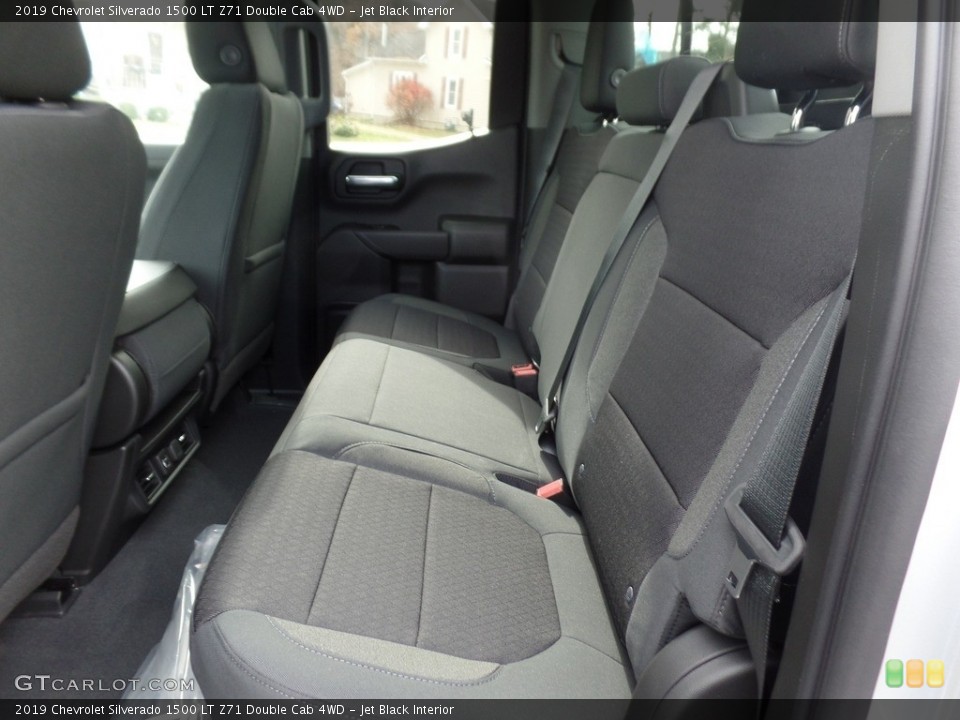 Jet Black Interior Rear Seat for the 2019 Chevrolet Silverado 1500 LT Z71 Double Cab 4WD #130404785