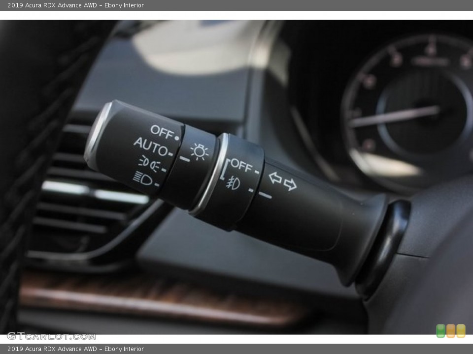 Ebony Interior Controls for the 2019 Acura RDX Advance AWD #130407020