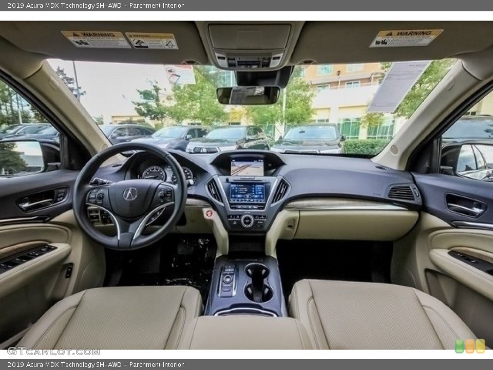 Parchment Interior Photo for the 2019 Acura MDX Technology SH-AWD #130415552