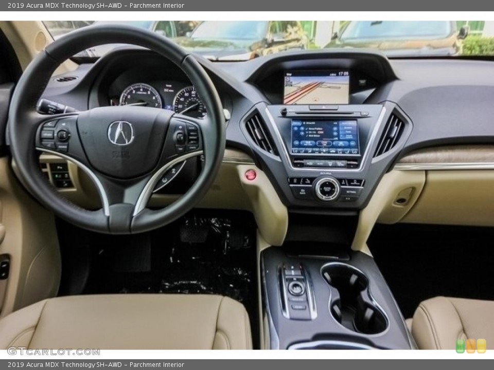 Parchment Interior Dashboard for the 2019 Acura MDX Technology SH-AWD #130415606
