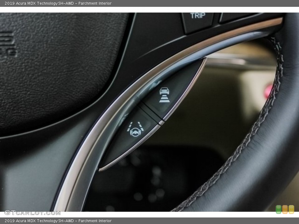 Parchment Interior Steering Wheel for the 2019 Acura MDX Technology SH-AWD #130415642