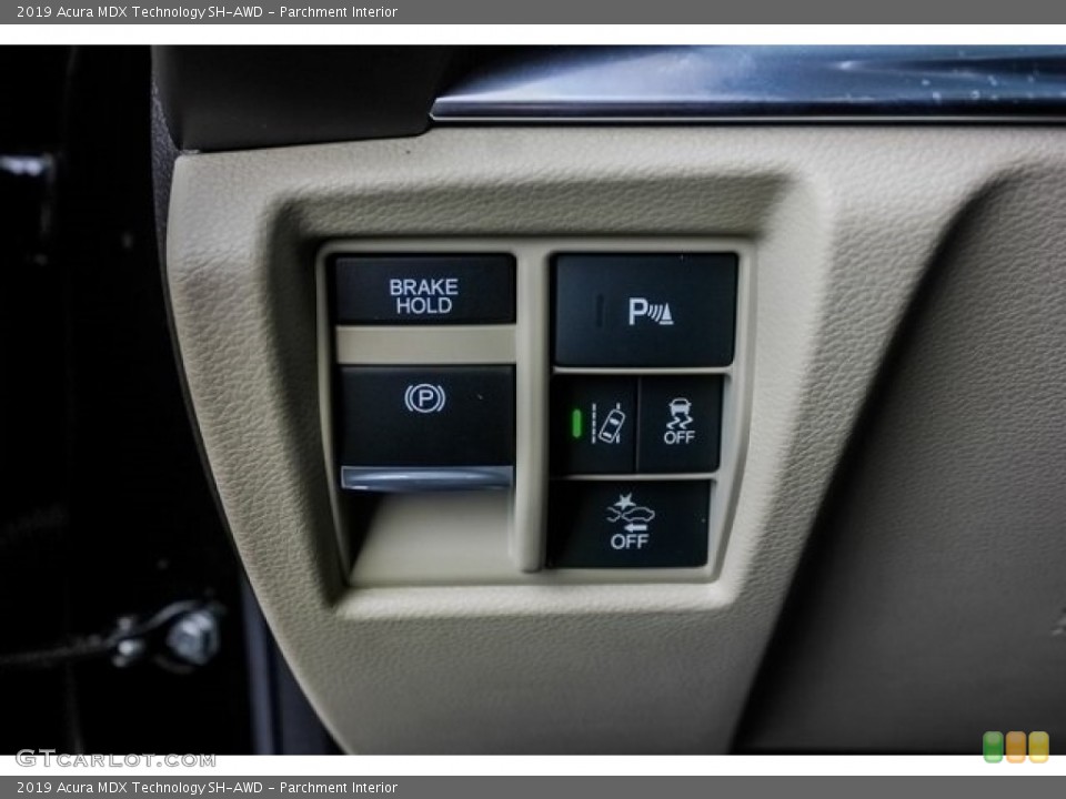 Parchment Interior Controls for the 2019 Acura MDX Technology SH-AWD #130415645