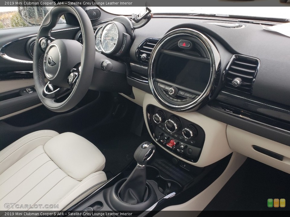 Satellite Grey Lounge Leather Interior Photo for the 2019 Mini Clubman Cooper S All4 #130436536