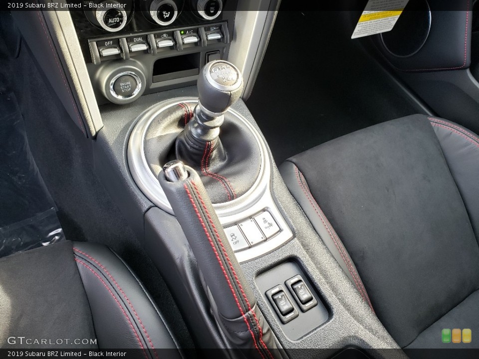 Black Interior Transmission for the 2019 Subaru BRZ Limited #130436604