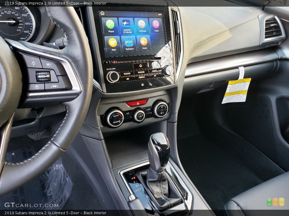 Black Interior Transmission for the 2019 Subaru Impreza 2.0i Limited 5-Door #130437259