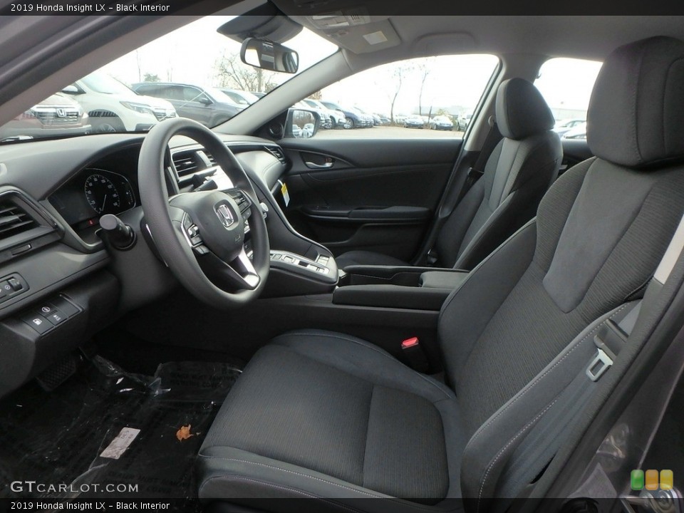 Black 2019 Honda Insight Interiors