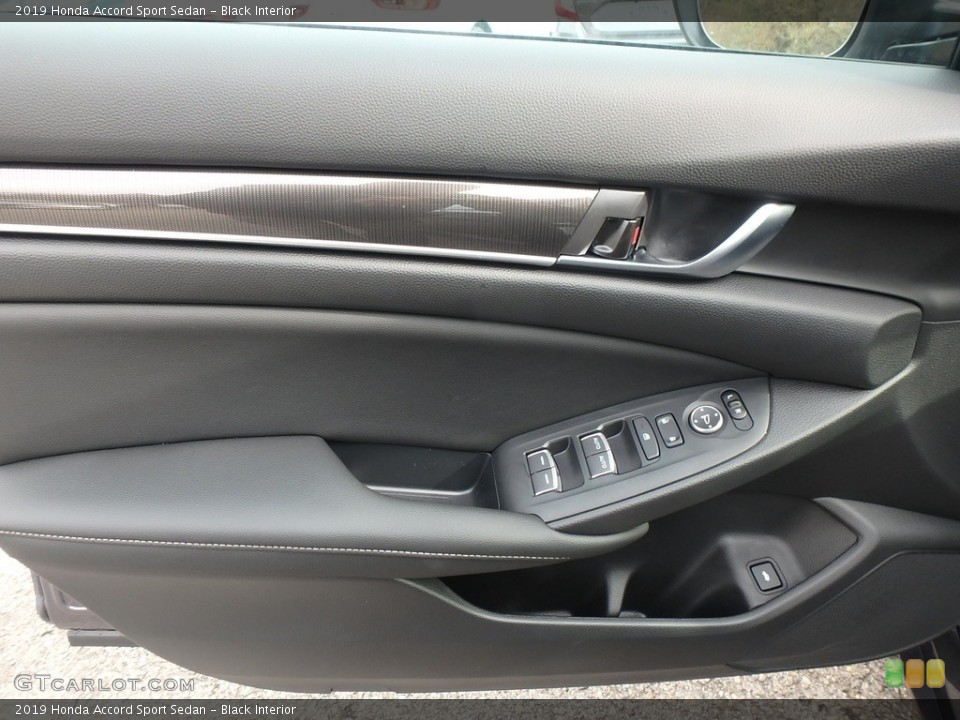 Black Interior Door Panel for the 2019 Honda Accord Sport Sedan #130443778