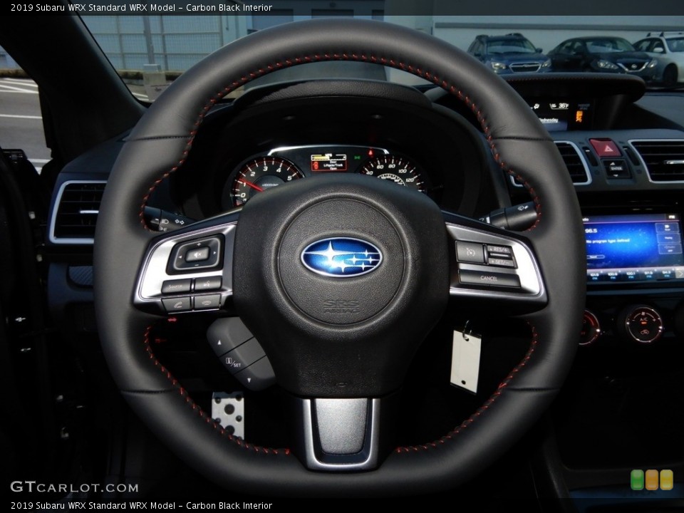 Carbon Black Interior Steering Wheel for the 2019 Subaru WRX  #130451060