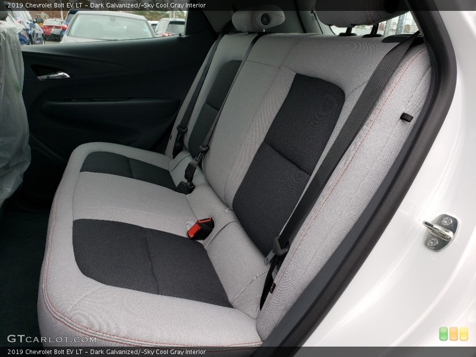 Dark Galvanized/­Sky Cool Gray Interior Rear Seat for the 2019 Chevrolet Bolt EV LT #130451639