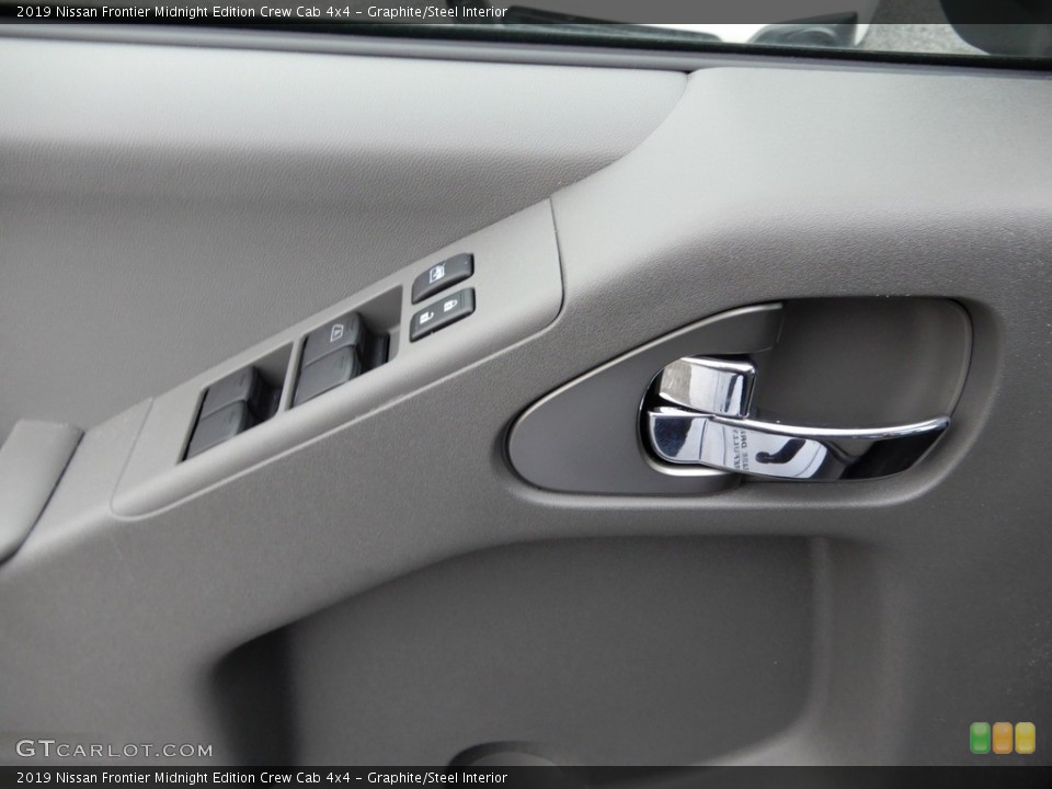 Graphite/Steel Interior Door Panel for the 2019 Nissan Frontier Midnight Edition Crew Cab 4x4 #130461023
