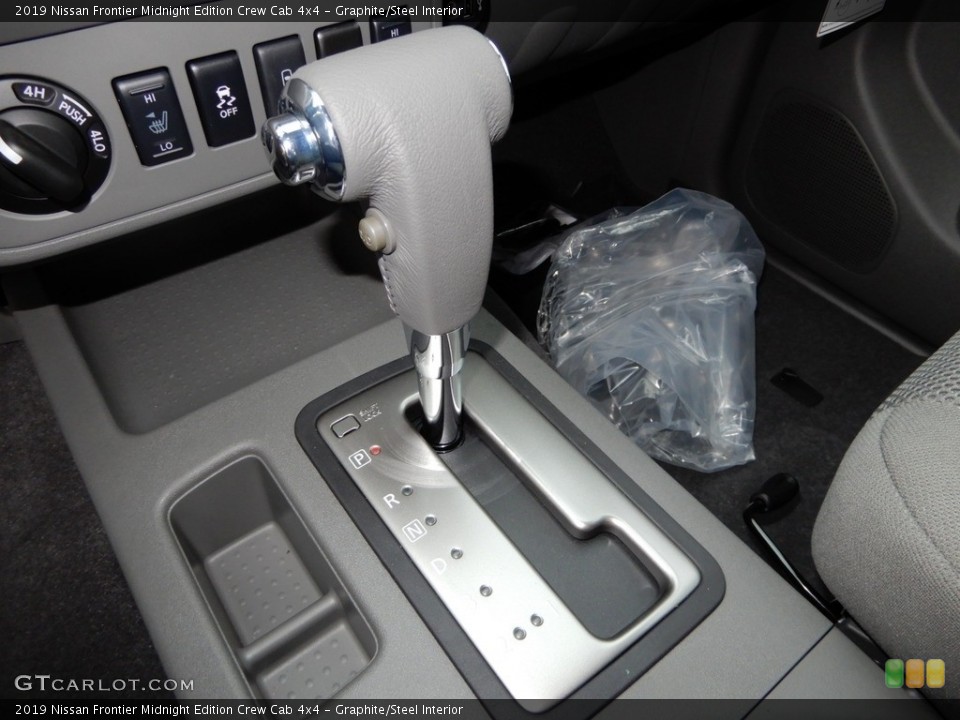 Graphite/Steel Interior Transmission for the 2019 Nissan Frontier Midnight Edition Crew Cab 4x4 #130461050
