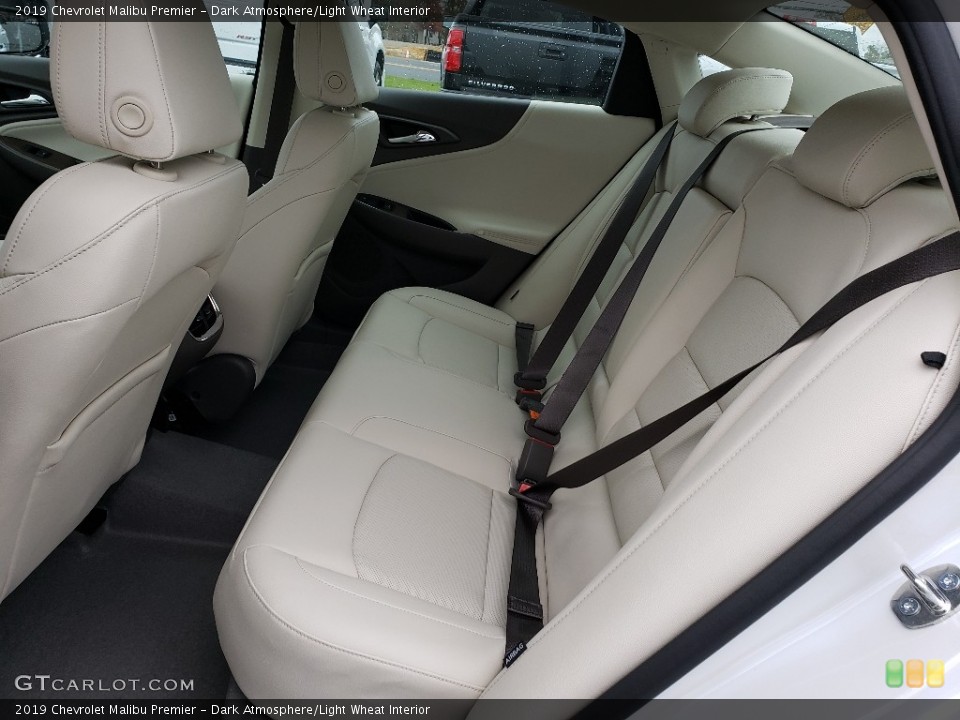 Dark Atmosphere/Light Wheat Interior Rear Seat for the 2019 Chevrolet Malibu Premier #130461329