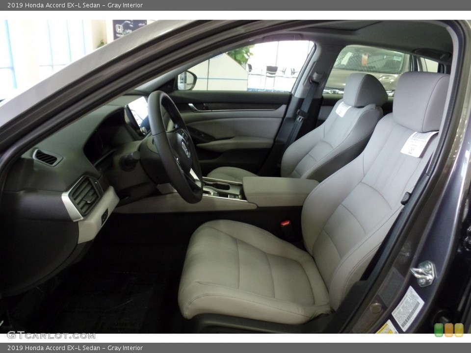 Gray Interior Front Seat for the 2019 Honda Accord EX-L Sedan #130471163