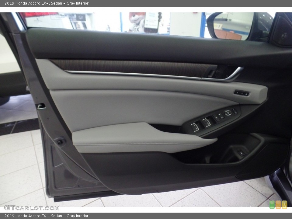 Gray Interior Door Panel for the 2019 Honda Accord EX-L Sedan #130471214