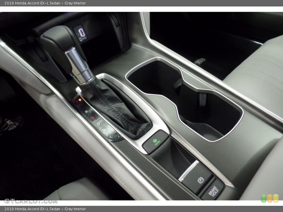 Gray Interior Transmission for the 2019 Honda Accord EX-L Sedan #130471349