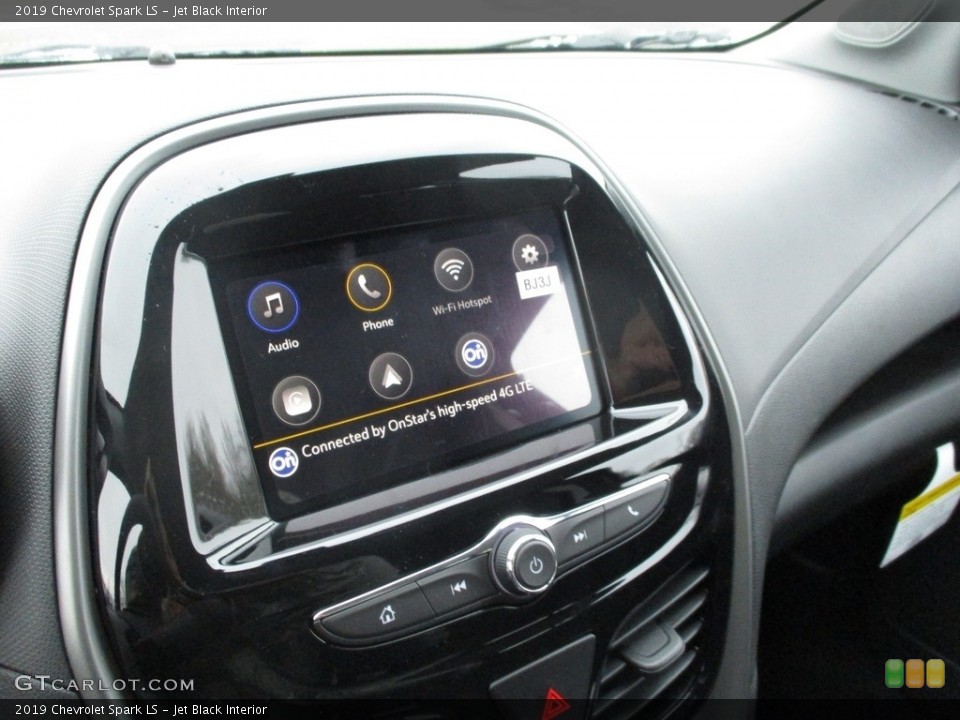 Jet Black Interior Controls for the 2019 Chevrolet Spark LS #130475031