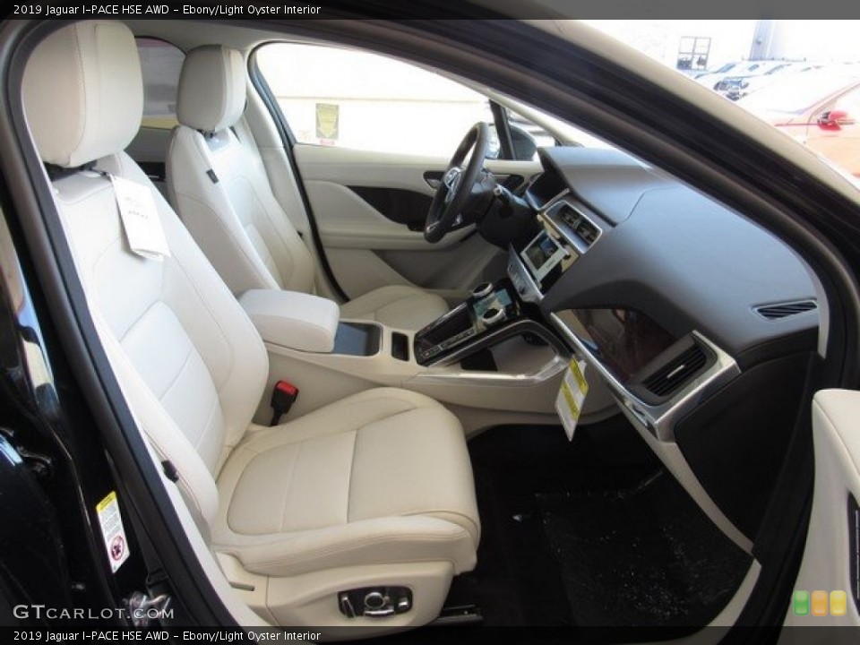 Ebony/Light Oyster Interior Front Seat for the 2019 Jaguar I-PACE HSE AWD #130478163