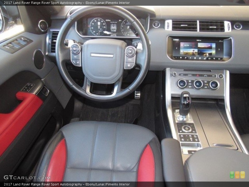 Ebony/Lunar/Pimento Interior Dashboard for the 2017 Land Rover Range Rover Sport Autobiography #130479077