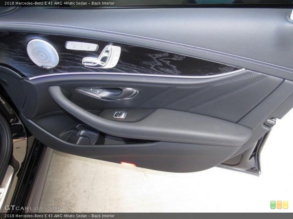Black Interior Door Panel for the 2018 Mercedes-Benz E 43 AMG 4Matic Sedan #130479356
