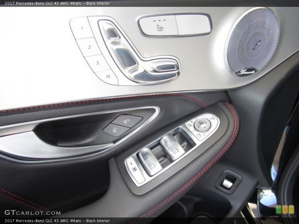 Black Interior Controls for the 2017 Mercedes-Benz GLC 43 AMG 4Matic #130480161