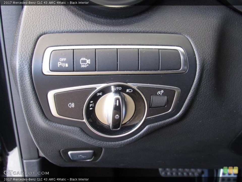 Black Interior Controls for the 2017 Mercedes-Benz GLC 43 AMG 4Matic #130480185