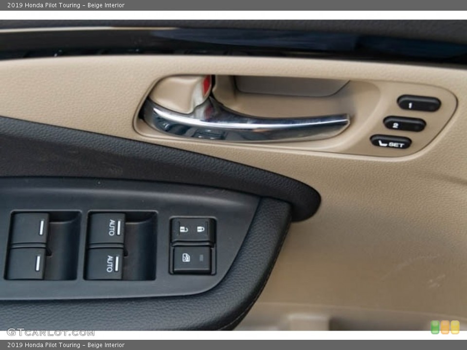 Beige Interior Door Panel for the 2019 Honda Pilot Touring #130481717