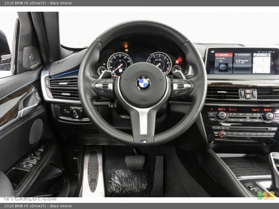 Black Interior Dashboard for the 2018 BMW X6 xDrive35i #130482263