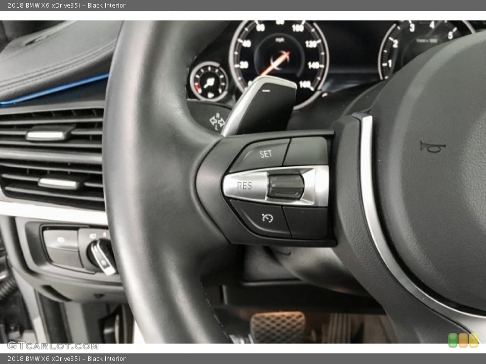 Black Interior Steering Wheel for the 2018 BMW X6 xDrive35i #130482380