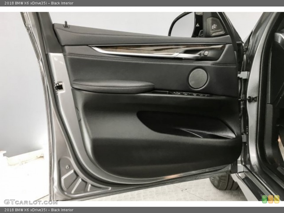 Black Interior Door Panel for the 2018 BMW X6 xDrive35i #130482428