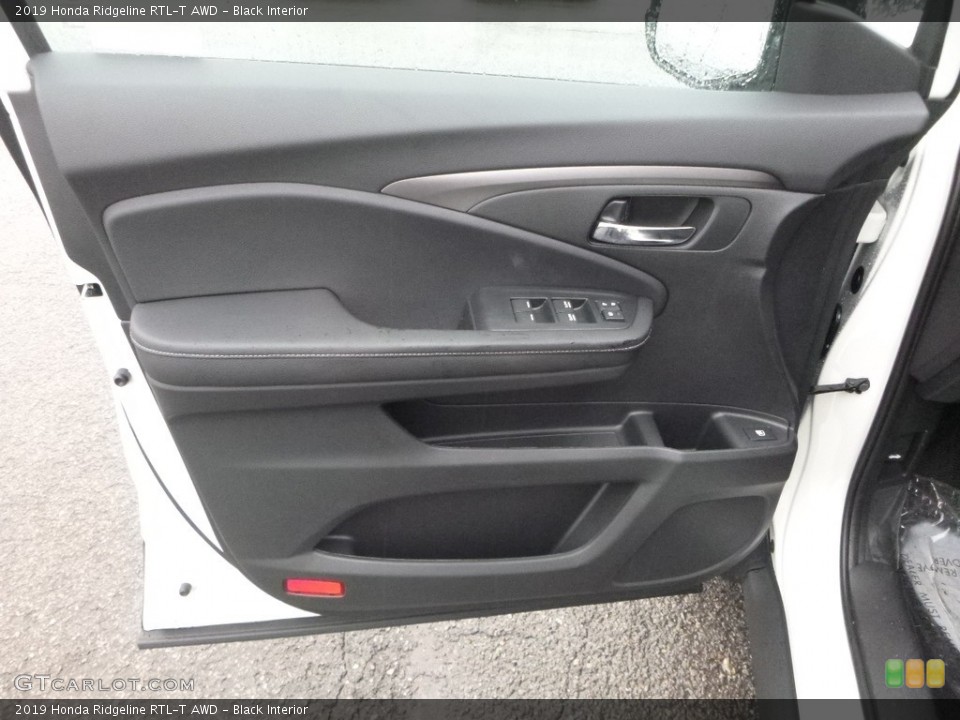 Black Interior Door Panel for the 2019 Honda Ridgeline RTL-T AWD #130488926