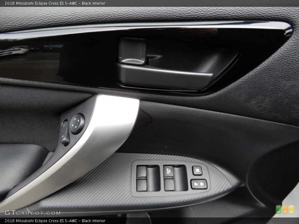 Black Interior Controls for the 2018 Mitsubishi Eclipse Cross ES S-AWC #130494074