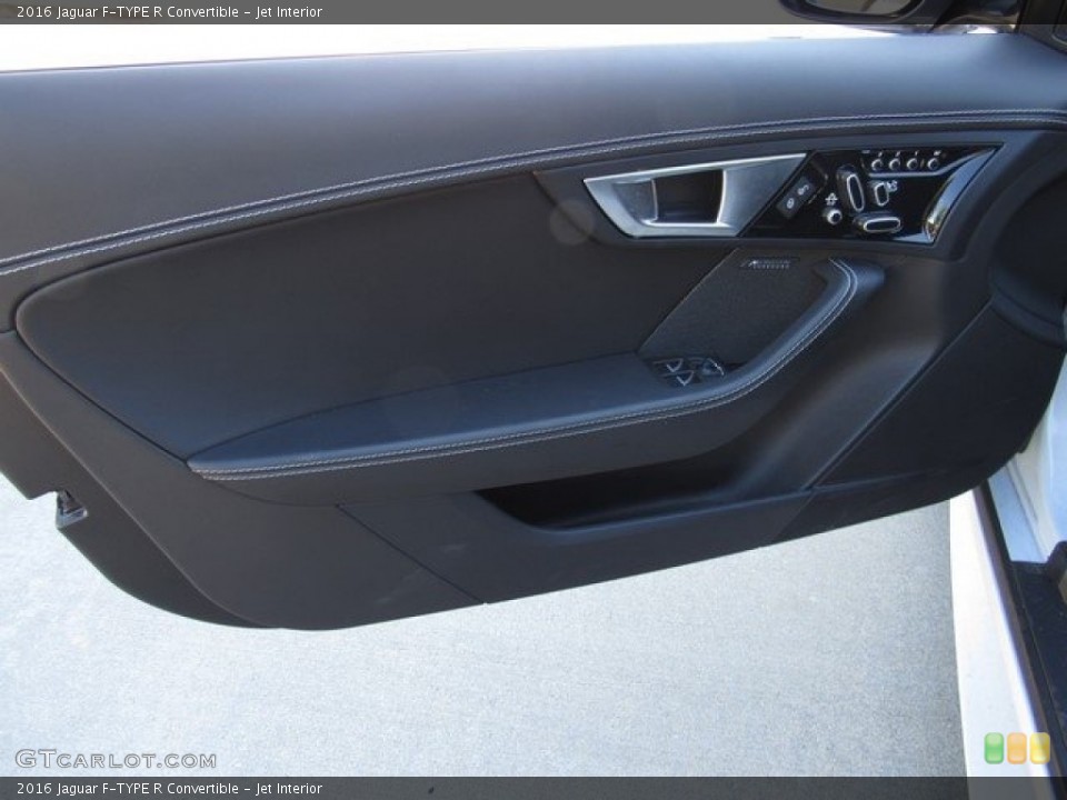 Jet Interior Door Panel for the 2016 Jaguar F-TYPE R Convertible #130500164