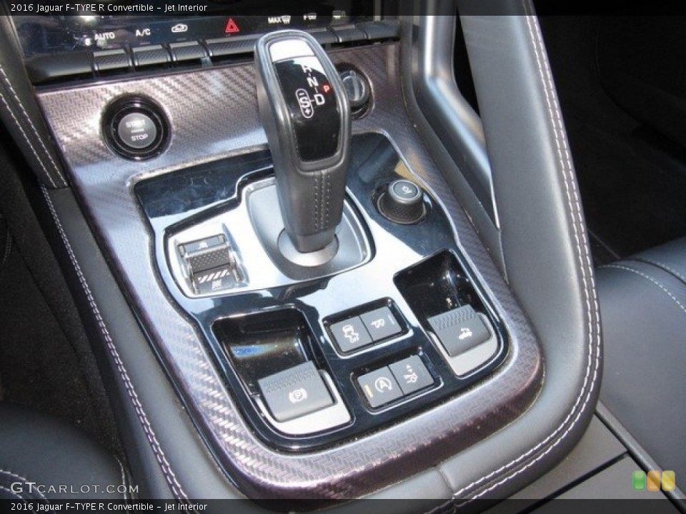 Jet Interior Transmission for the 2016 Jaguar F-TYPE R Convertible #130500368